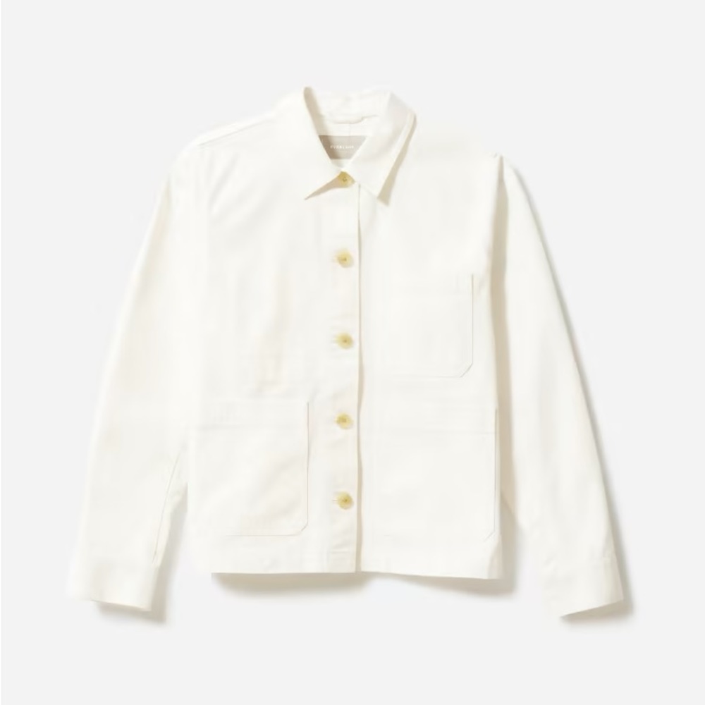 Everlane Cream Chore Jacket